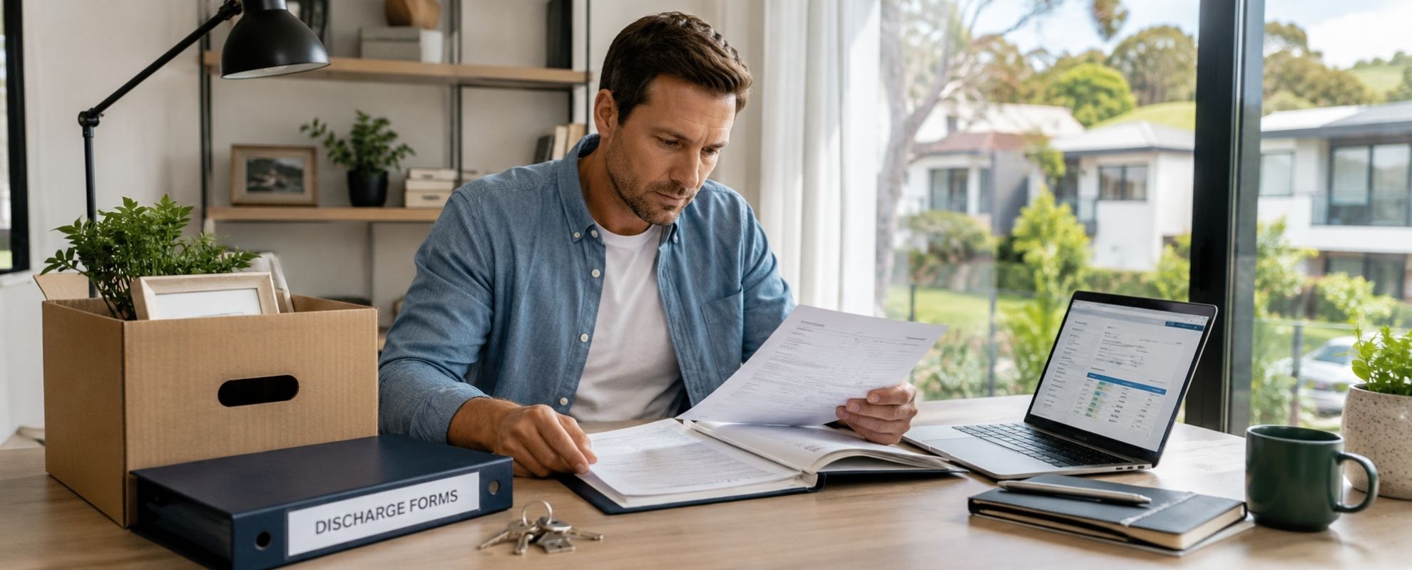discharge fees switching lenders Australia — hero banner for Clarity Financial Solutions Melbourne