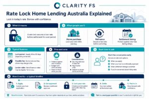 rate lock home lending Australia explained — featured blog image for Clarity Financial Solutions Melbourne