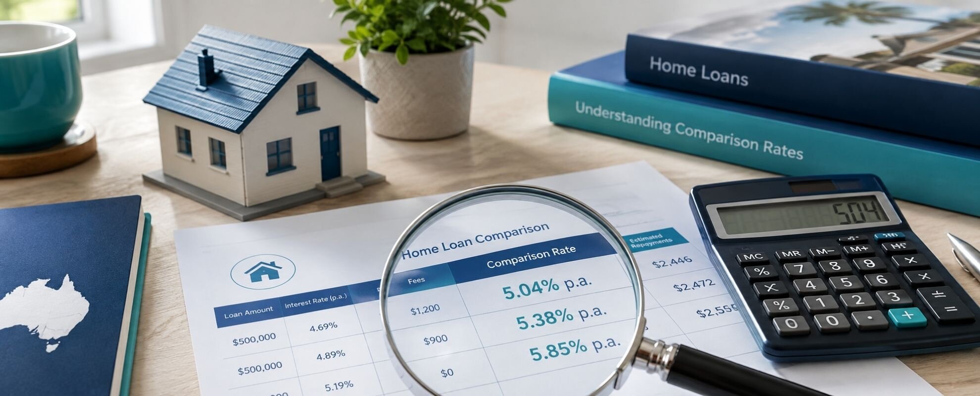 comparison rate explained Australia 2026 — hero banner for Clarity Financial Solutions Melbourne