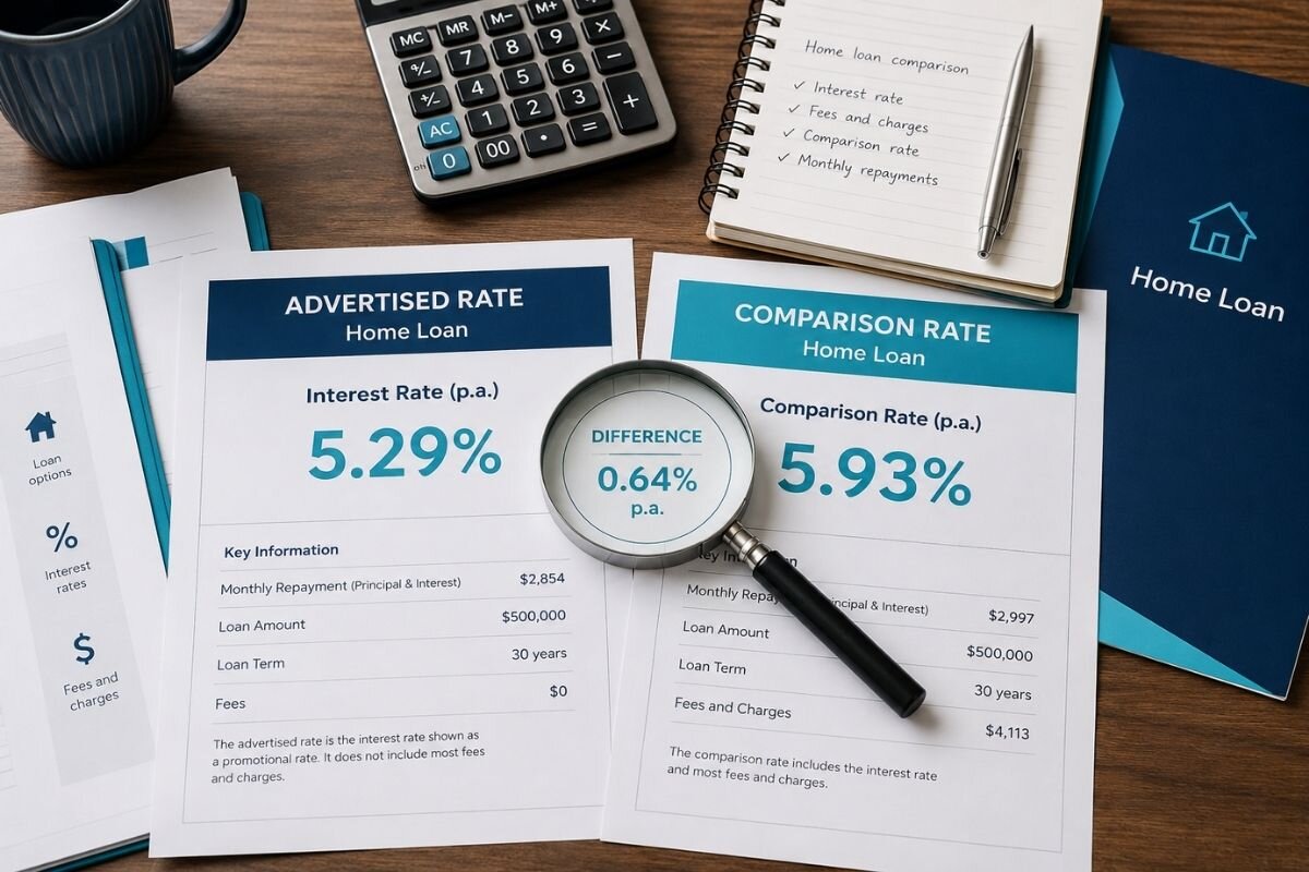 what is comparison rate on a mortgage — in-content illustration for Clarity Financial Solutions Melbourne